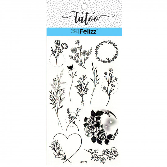 Großhändler Ephemere Tätowierungen, für Profis GF172 - Felizz