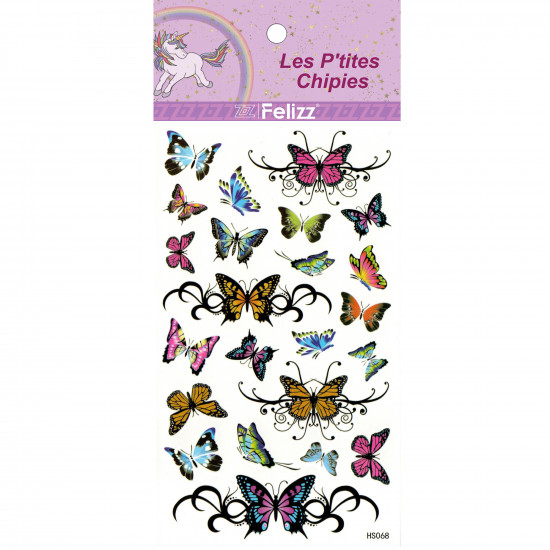 Wholesale ephemeral tattoos, for professionals HS068 girls