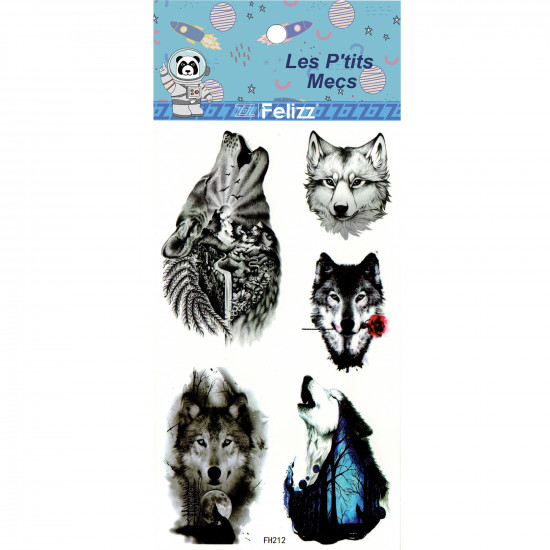 Grossiste tatouages éphémères, pour professionnels - FH212 garçons