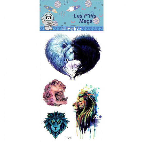 Tatuajes efímeros al por mayor, para profesionales - FH215 chicos