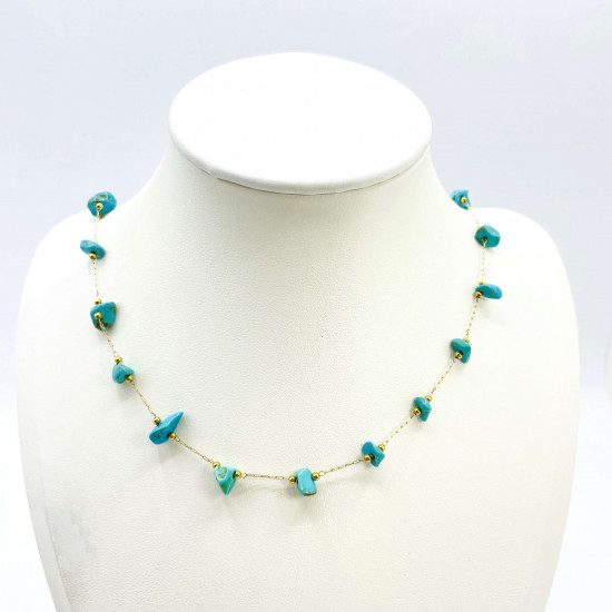Fournisseur colliers en perles fantaisie, collier perles balinaises GN18-51N