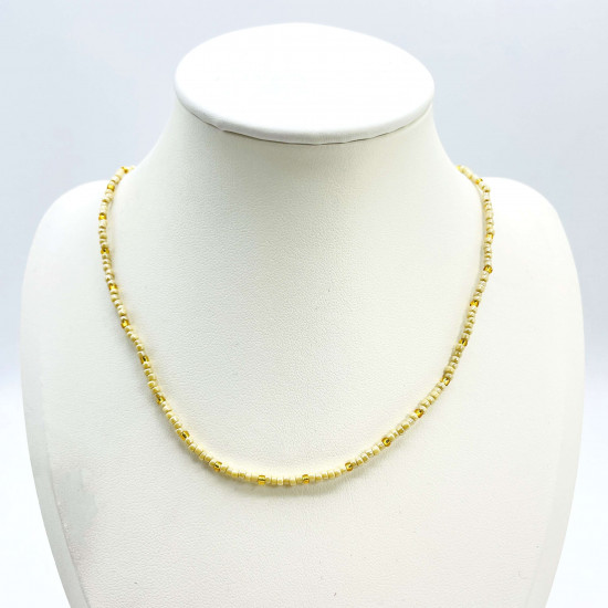 Fournisseur colliers en perles fantaisie, collier perles balinaises GN18-BALI-N-2