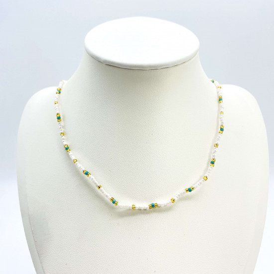Proveedor Collares de perlas de fantasía, collar de perlas de Bali GN18-BALI-N-4