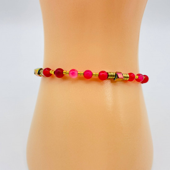 Fournisseur perles bijoux, bracelet perles balinaises GN18-12B