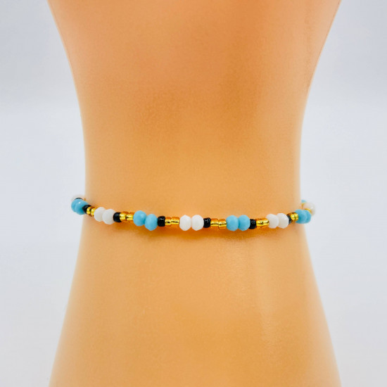 Proveedor de cuentas de bisutería, pulsera de cuentas balinesas GN18-BALI-B-1