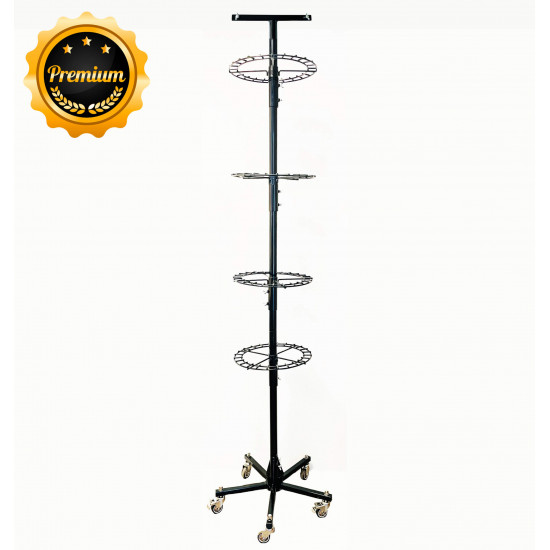 Présentoir en acier de 170 cm de haut pour bijoux - Felizz