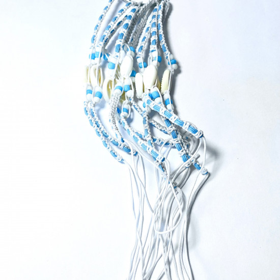 Proveedor Pulseras de fantasía, Lote Pulseras exóticas Blanco N°122