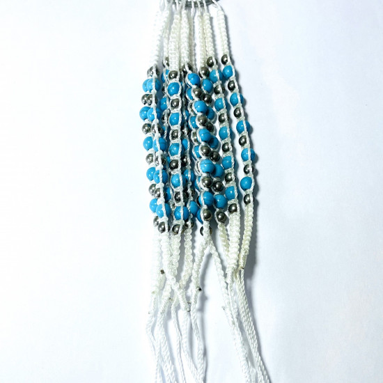 Fornitore bracciali, fantasia, Lotto Bracciali esotici bianchi N°127