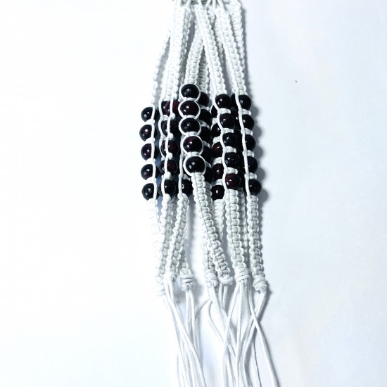 Fournisseur bracelets fantaisies, Lot Bracelets exotiques Blanc N°130