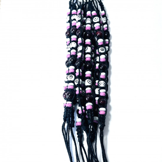 Fornitore bracciali, fantasia, Lotto Bracciali esotici neri N°209