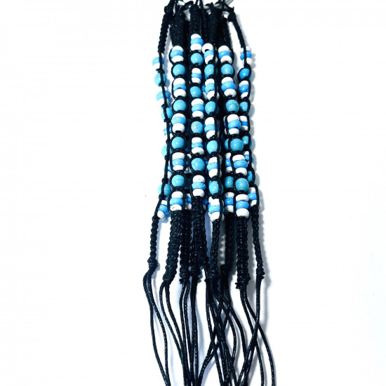 Fornitore bracciali, fantasia, Lotto Bracciali esotici neri N°212