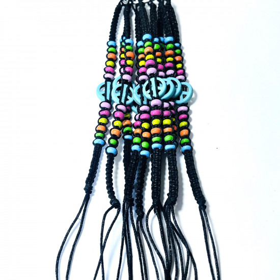 Lieferant für Fantasiearmbänder, Lot Exotische Armbänder Schwarz Nr. 215