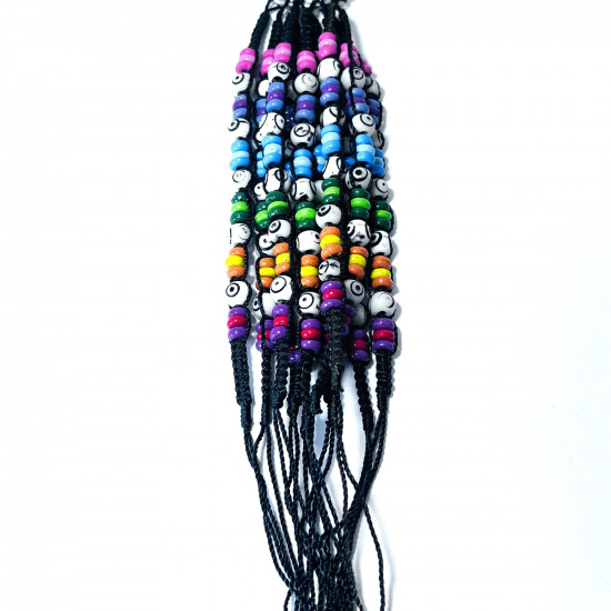 Fournisseur bracelets fantaisies, Lot Bracelets exotiques Noir N°228
