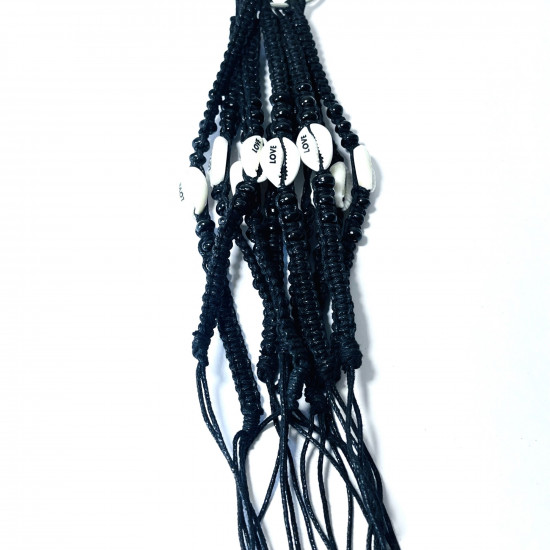 Lieferant für Fantasiearmbänder, Lot Exotische Armbänder Schwarz Nr. 242