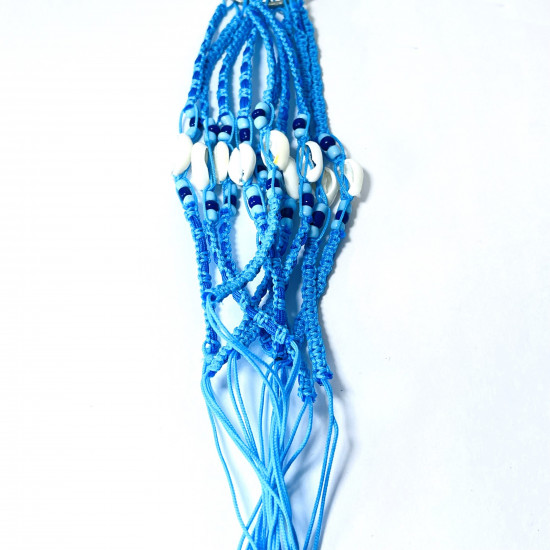 Fournisseur bracelets fantaisies, Lot Bracelets exotiques Bleu N°307