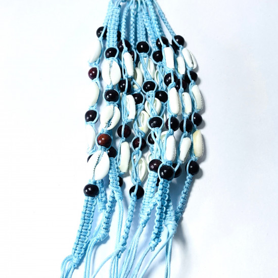 Fornitore bracciali, fantasia, Lotto Bracciali blu esotici N°325