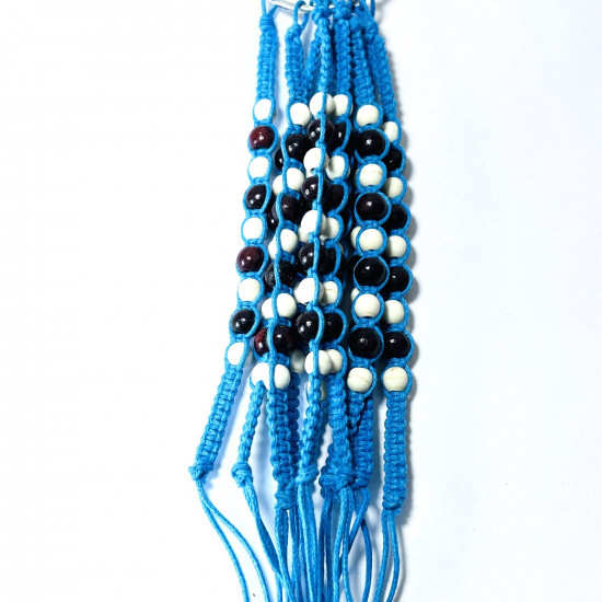 Fournisseur bracelets fantaisies, Lot Bracelets exotiques Bleu N°329