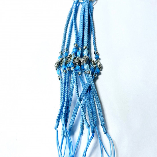 Proveedor Pulseras de fantasía, Lote Pulseras exóticas Azul N°338