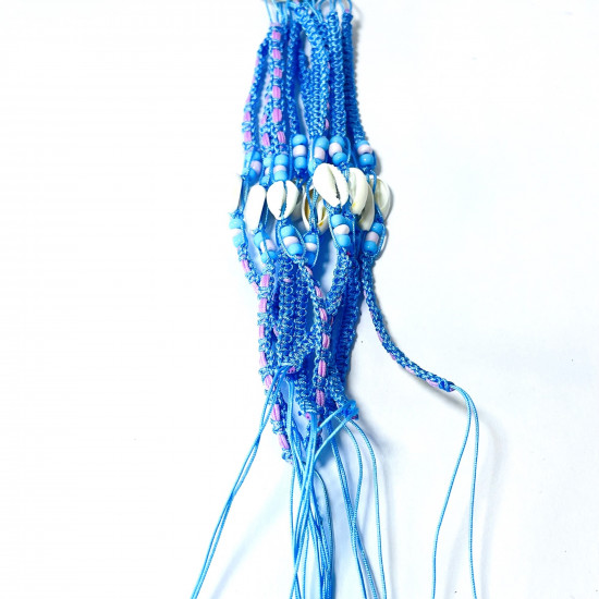 Fournisseur bracelets fantaisies, Lot Bracelets exotiques Bleu N°310