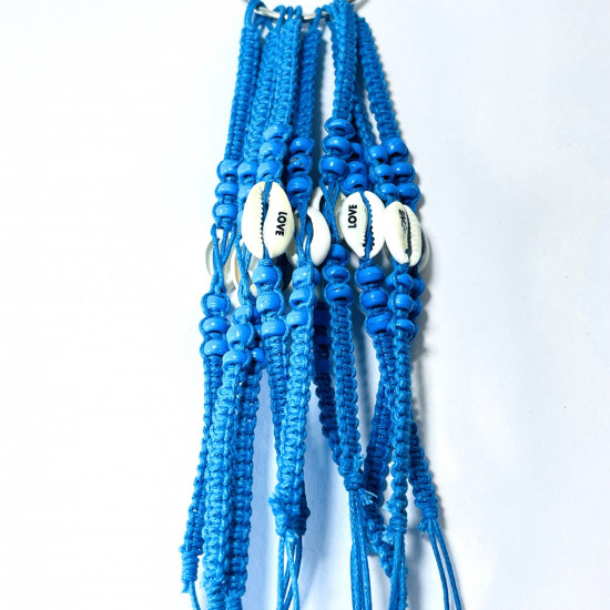 Proveedor Pulseras de fantasía, Lote Pulseras exóticas Azul N°341