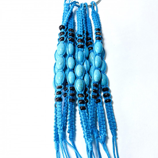 Lieferant für Fantasiearmbänder, Lot Exotische Armbänder Blau Nr. 346