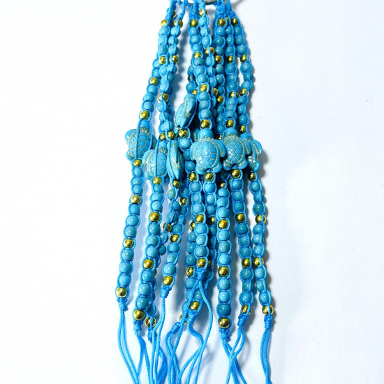 Supplier bracelets, fantasy, Lot Bracelets exotic Blue N°349