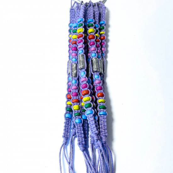 Bracciali fornitori, fantasia, Lotto Bracciali esotici Rose N°431