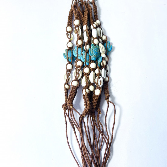 Fornitore bracciali, fantasia, Lotto Bracciali esotici Brown N°719