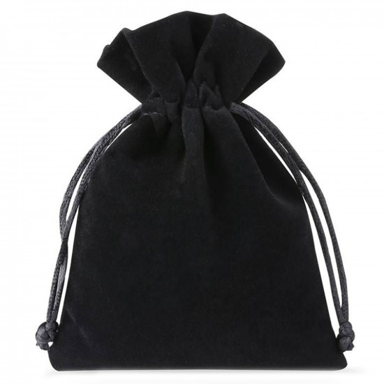 Embalaje para joyas, bolsa de regalo de terciopelo negro - Felizz