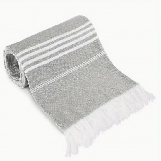 Wholesale fouta, dark grey fouta beach towel - Felizz