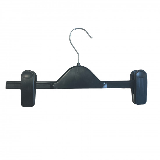 Small clip hanger (29 cm) for clothing and fashion accessories