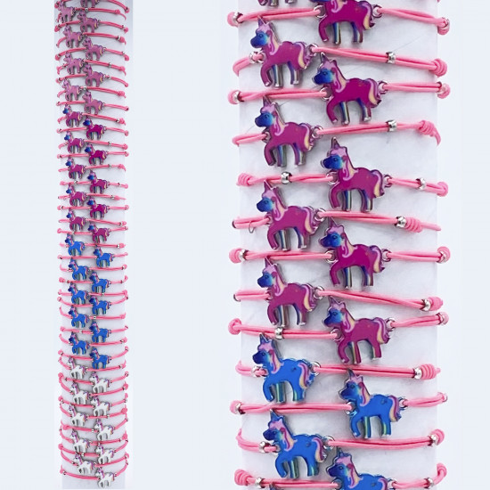 Wholesaler fancy bracelets on trendy tube, model GNS145 - Felizz