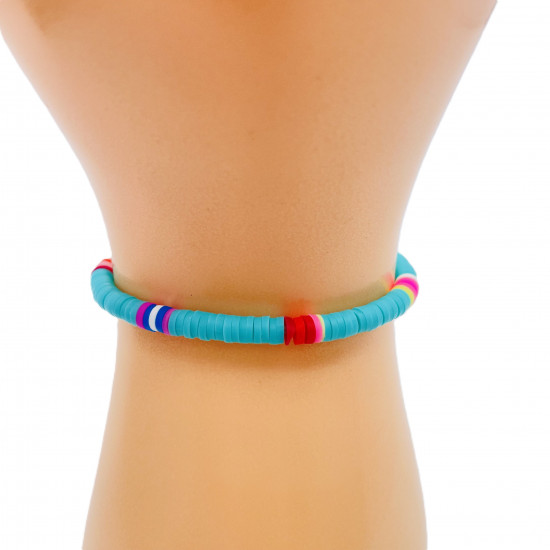 Pulseras heishi fine G130-38, bisutería al por mayor