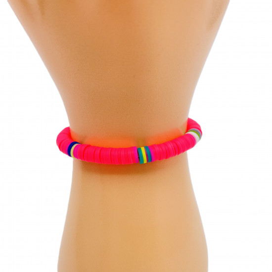 Dicke Heishi-Armbänder G130-43, Großhändler für Modeschmuck