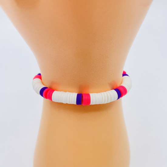 Thick heishi bracelets G130-45, wholesale fashion jewelry