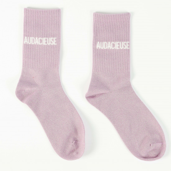 Anbieter von Pailletten-Socken, Modell AUDACIEUSE