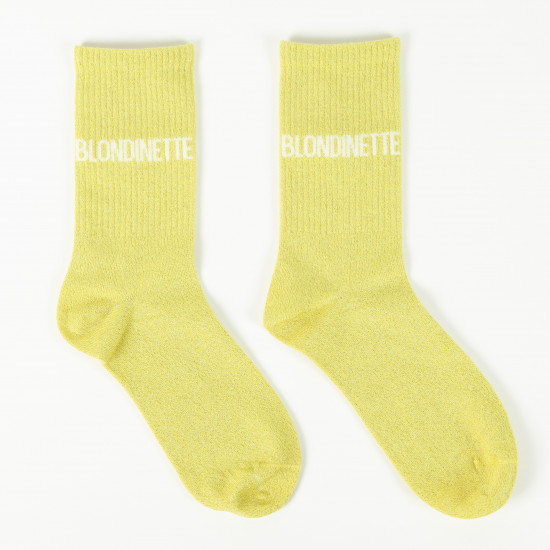 Fornitore di calze glitterate, modello BLONDINETTE