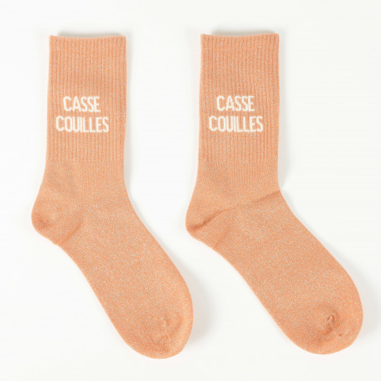 Anbieter von Pailletten-Socken, Modell CASSE-COUILLES