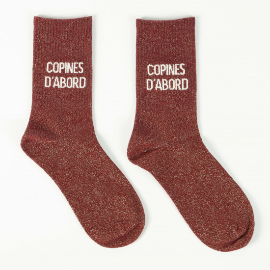 Fornitore di calze glitterate, modello COPINE D'ABORD