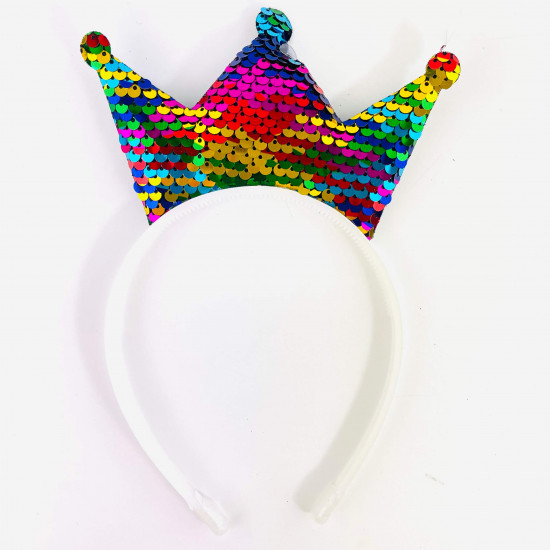 Supplier gadgets for girls, multi crown glitter headbands set