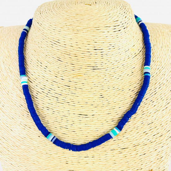 Fornitore collane fantasia heishi, collana ragazzo G131-34