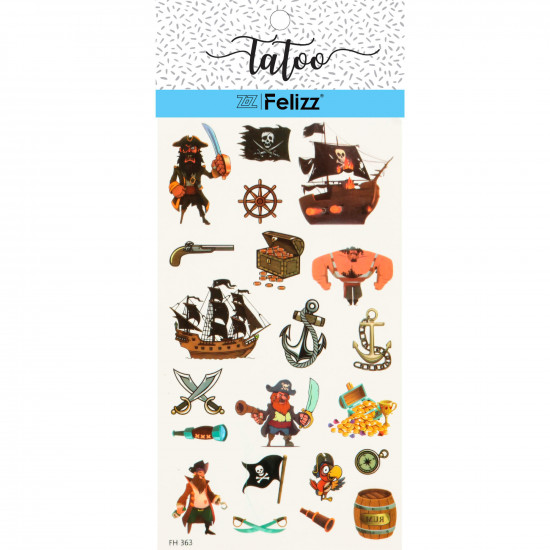 Wholesale ephemeral tattoos, for professionals FH363 - Felizz