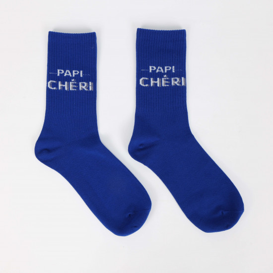Fournisseur chaussettes messages, modèle PAPI CHÉRI