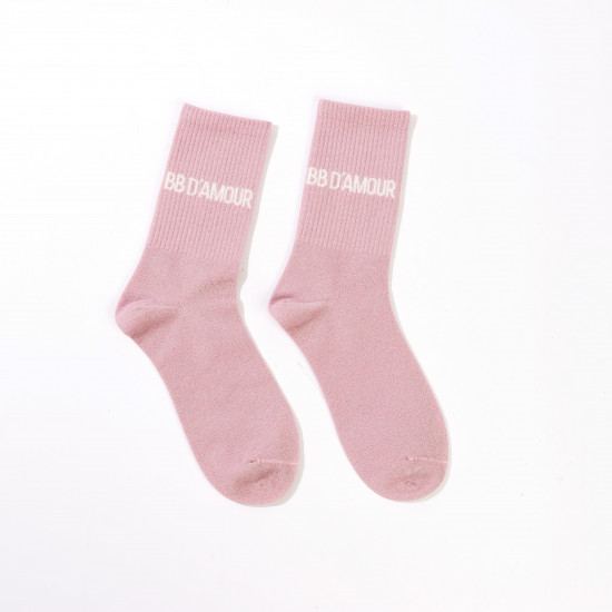 Trendige Accessoires: Glitzersocken BB D'AMOUR Großhandel