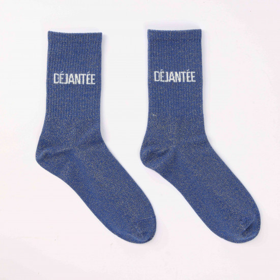 Accessoires mode brillants – Chaussettes à paillettes DÉJANTÉE