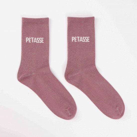 PÉTASSE women's sequined socks - In Stock