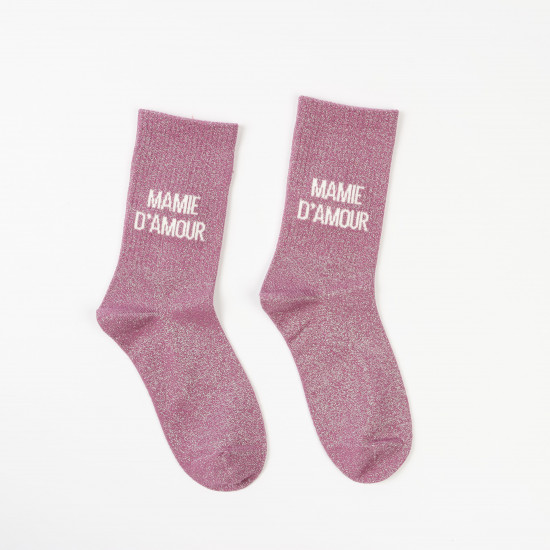 The glitter accessory to adopt: MAMIE D'AMOUR glitter socks