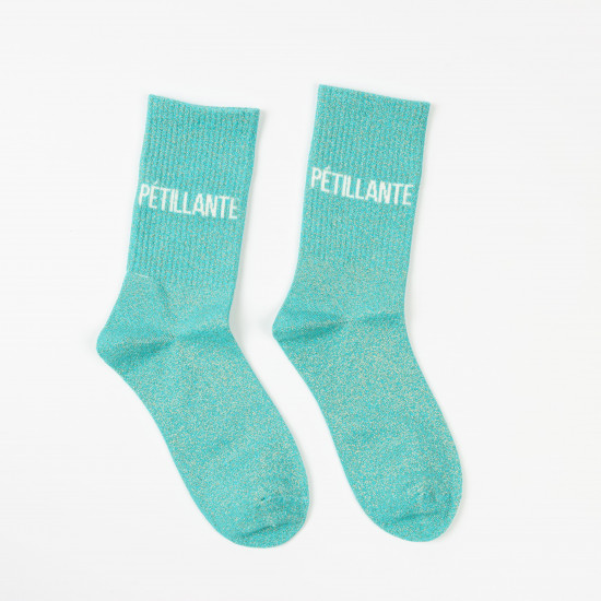 Accessori di tendenza: calze con paillettes PÉTILLANTE by FELIZZ