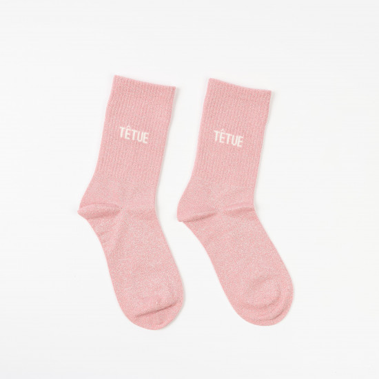 Chaussettes à paillettes TÊTUE FELIZZ – Brillance & style