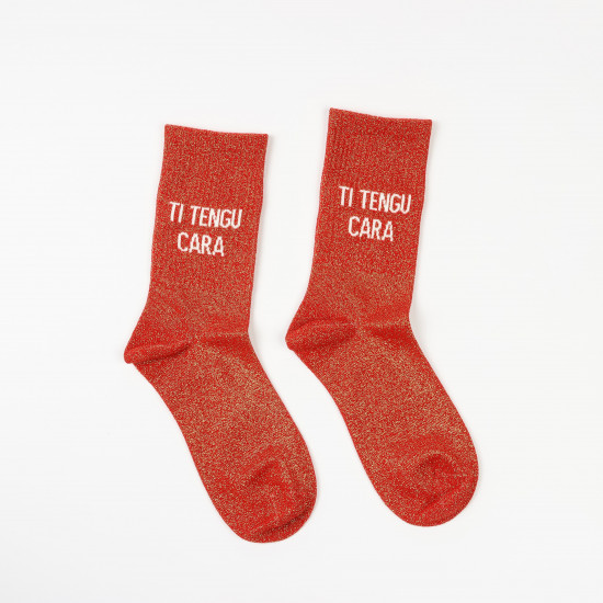 The trend of the moment: sequined socks